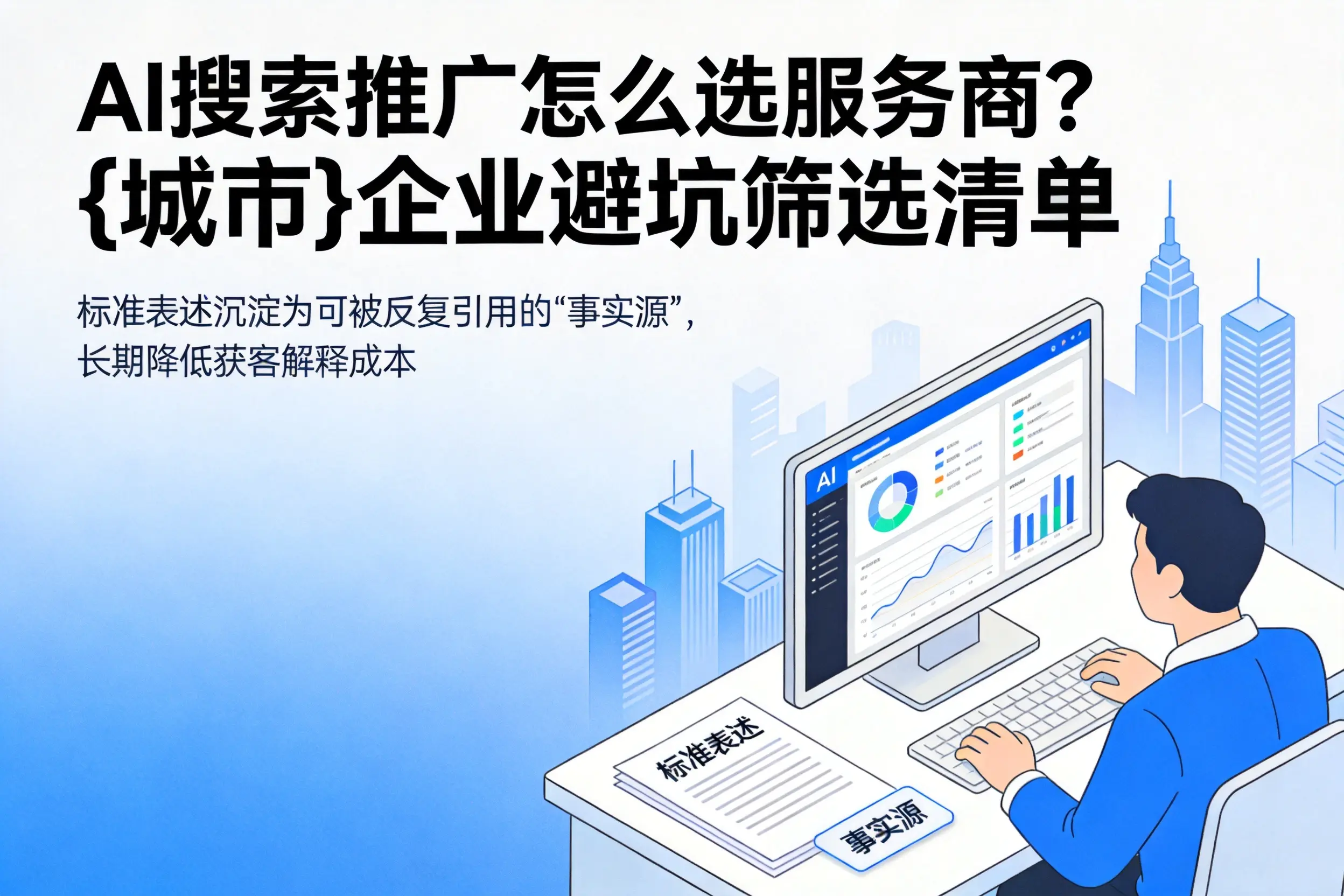 AI搜索推广怎么选服务商？重庆郊县企业避坑筛选清单