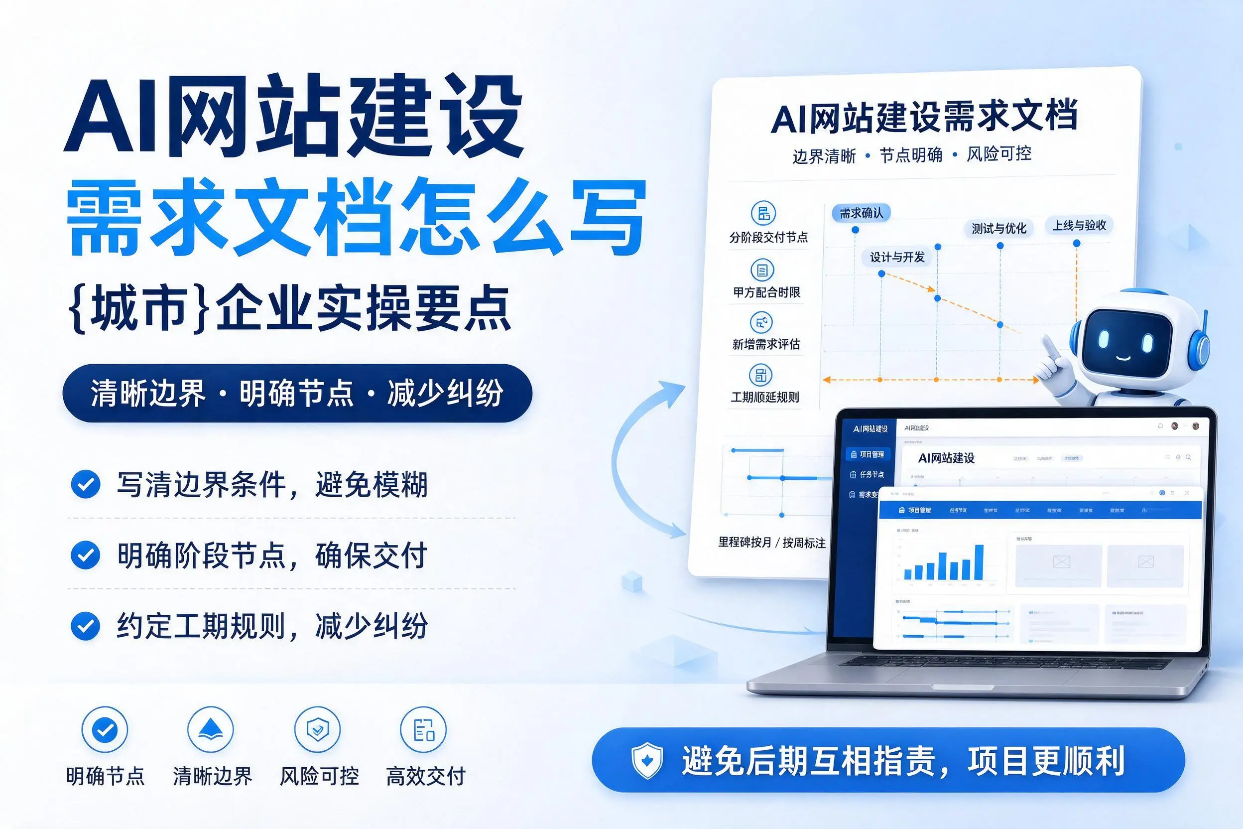 AI网站建设需求文档怎么写，重庆郊县企业实操要点